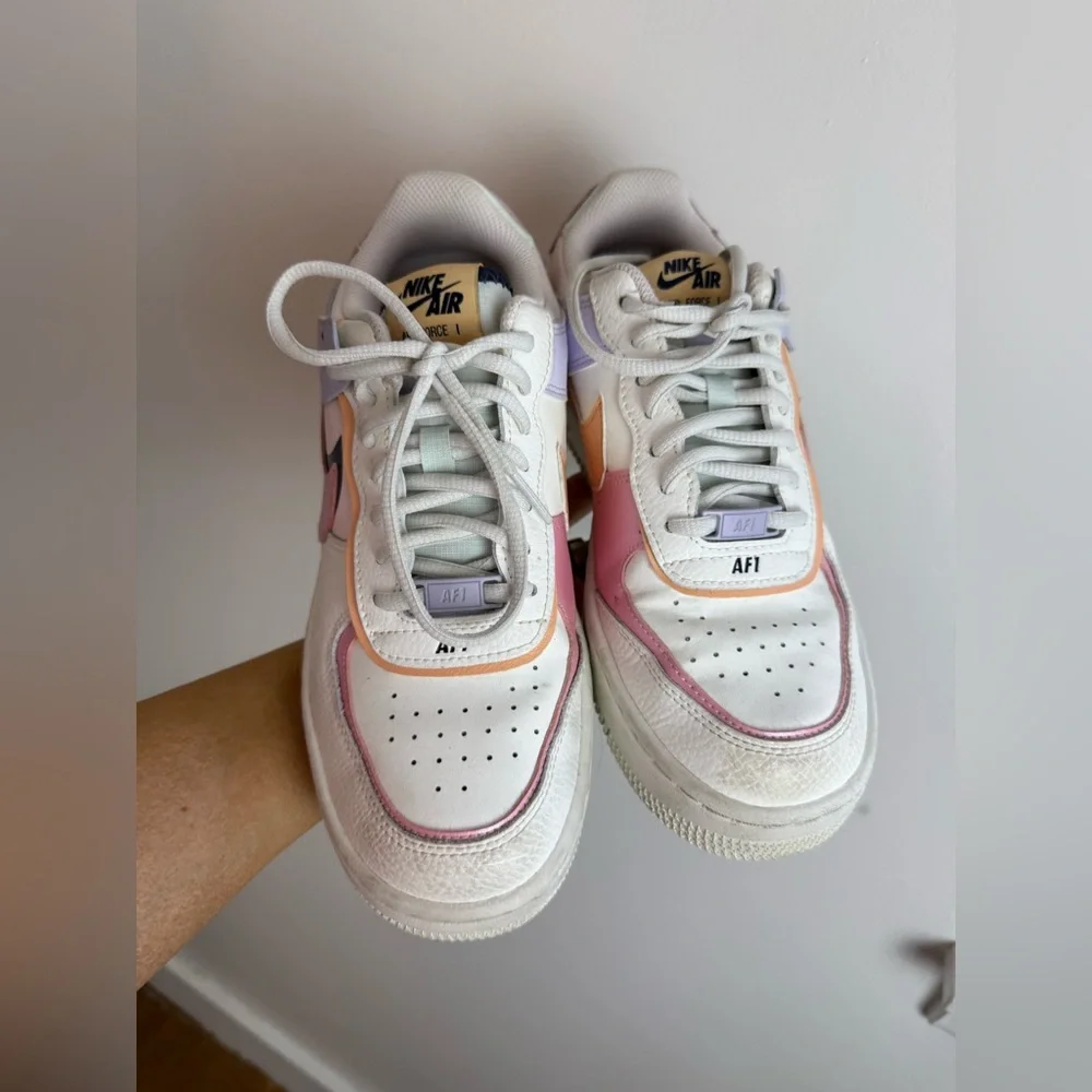 Nike Wmns Air Force 1 Shadow 'Orange Chalk Pink Glaze' 8 - Picture 6 of 11